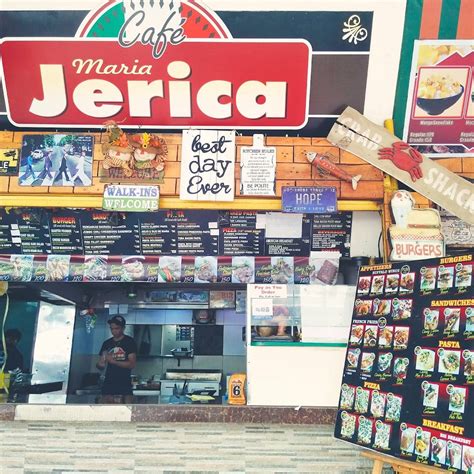 Café Maria Jerica menu price 2022.